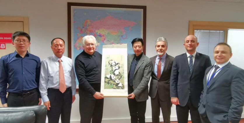 集團領導帶隊赴土耳其開展合作洽談