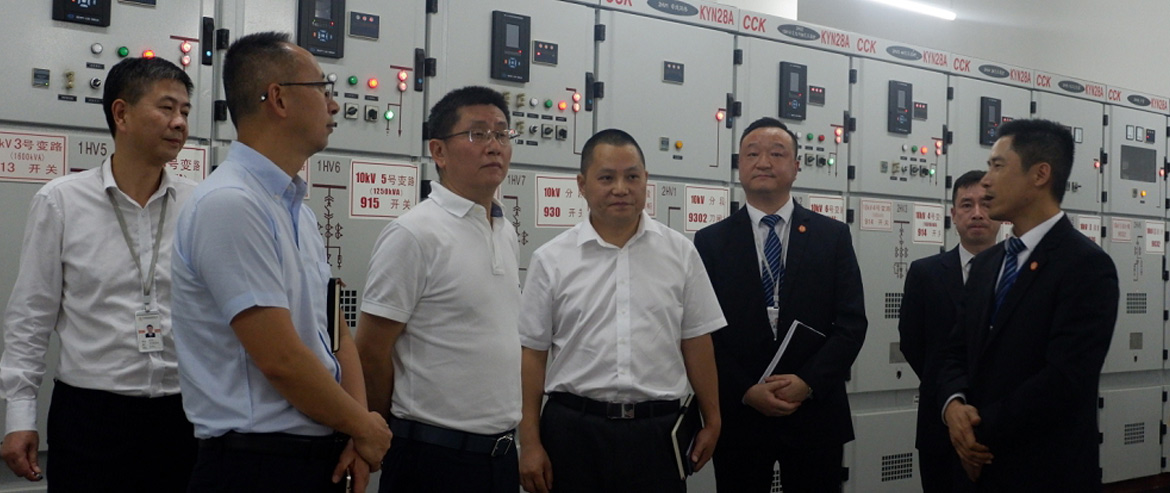 集團(tuán)領(lǐng)導(dǎo)赴錦賓物業(yè)成博項目組安全檢查